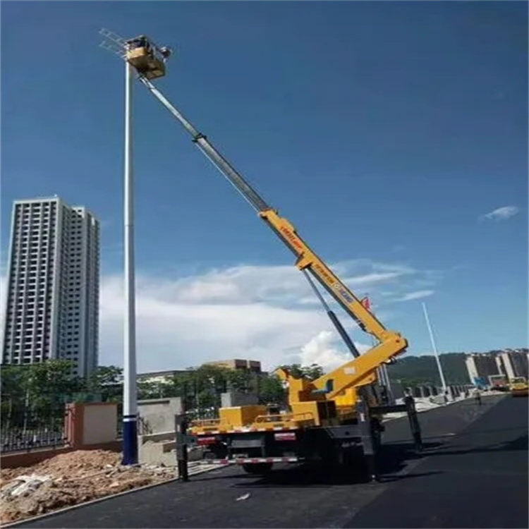 金水维修路灯的曲臂升降车出租