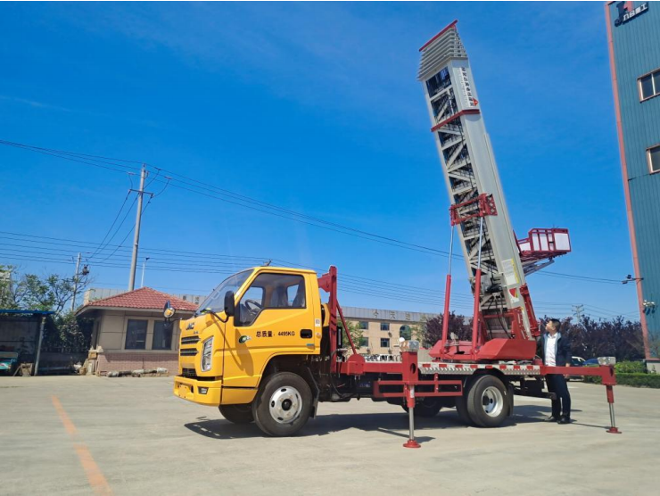 金水常年租赁32米云梯车